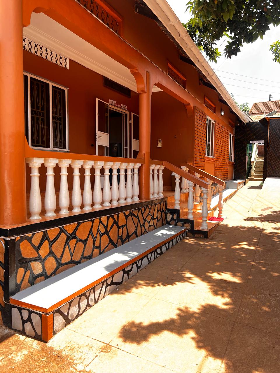Eden guest house veranda